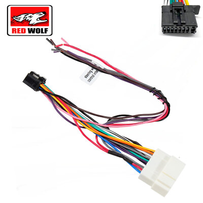 Pioneer Radio Wire Harness Adapter Amp SWC Plug Replacement For Acura 1999-2010