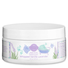 Scentsy Sugar Scrub Whipped Vanilla Lavender 8 oz. NEW