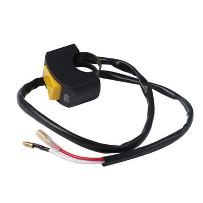 7/8'' Motorcycle Handlebar Fog Headlight Horn Start Kill Switch ON OFF Button 12V