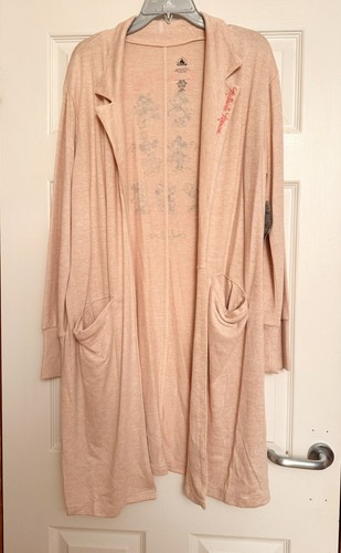 Women Disney Store Minnie Mouse Loungewear Duster Coat UK M BNWT Long Cardigan - Picture 2 of 8