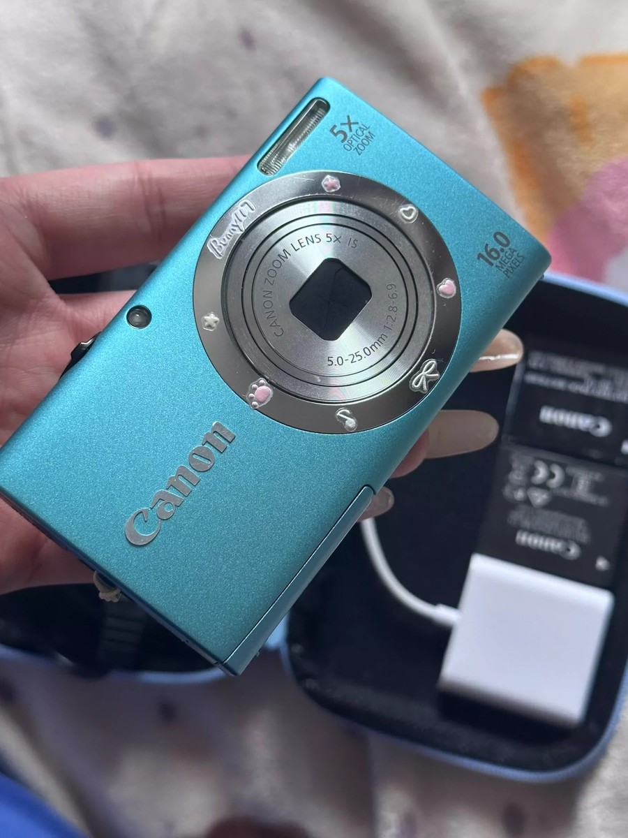 Canon Powershot A2400is Blue Canon PowerShot A2400 ISデジタル