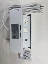 Pop Up Power Strip Recessed Electrical Outlet Connectivity Box GS201
