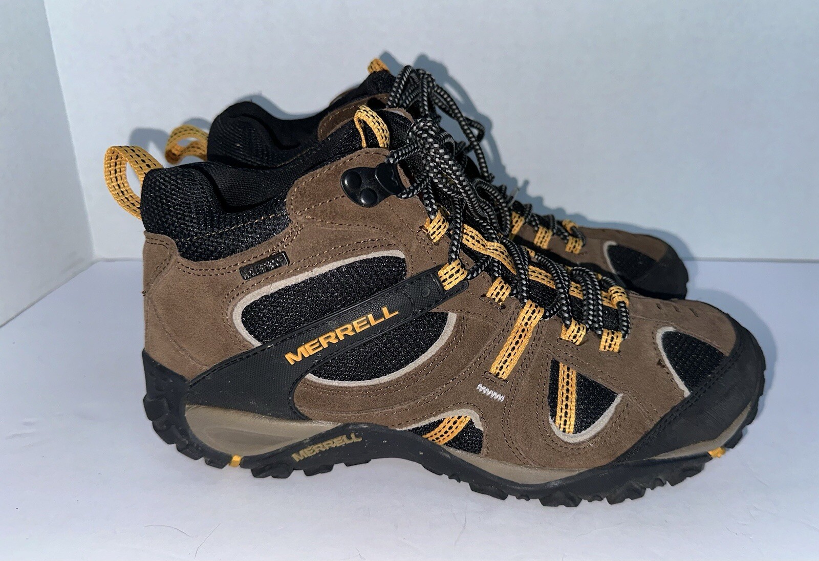 Merrell Yokota Trail Mid impermeabile Gunsmoke escursionismo uomo taglia 7 5 M ottimo con