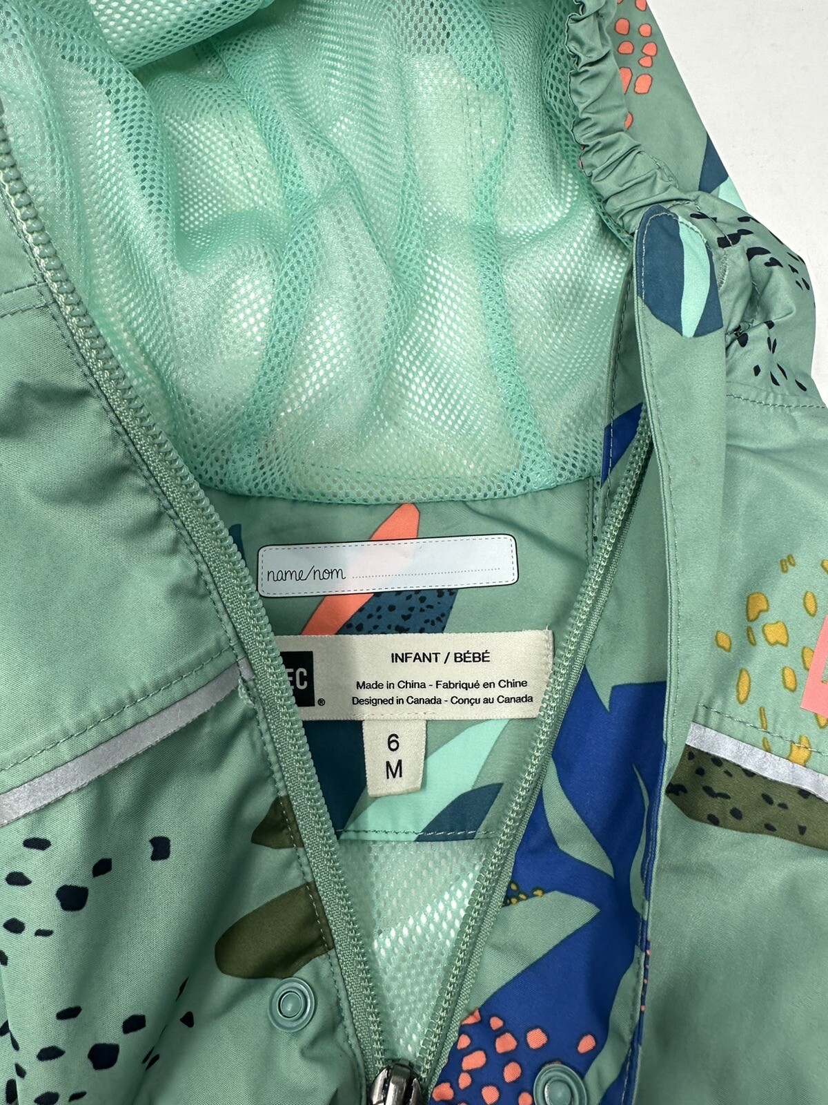 Mountain Equipment Co-op Infant Fall Spring Jacket 6 Months