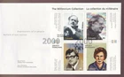 Canada FDC 2000 Millennium-Great Thinkers pane of 4, sc#1829