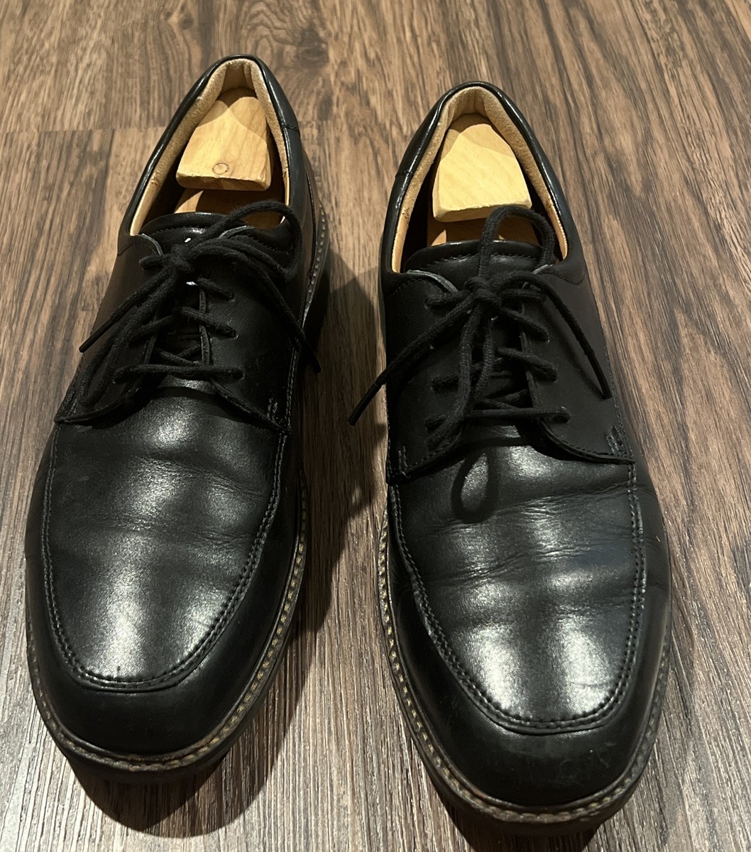 ECCO Mens Oxfords Dress Shoes Size US 9 Black Leather Shoes  display picture 1