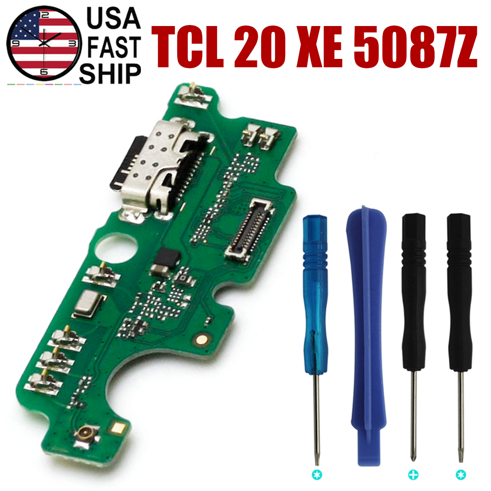 USB Charging Port Board + Tools Dock Connector Replace For TCL 20