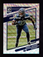 2021 OPTIC PREMIUM BOX SET WAVE PRIZM #199 JAMAL ADAMS /299 SEAHAWKS QTY