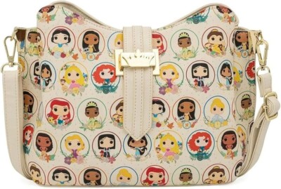 Loungefly Pop! - Disney Princess Circles - Crossbody Bag Purse Handbag