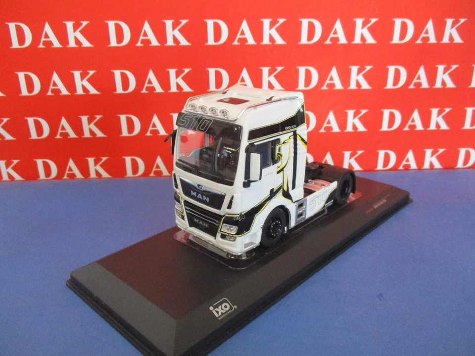 Die cast 1/43 Modellino Camion Truck MAN TGX XXL D38 Bianco 2020 by Ixo - Immagine 2 di 4