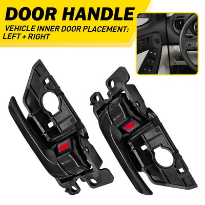 Pair Driver & Passenger Door Handle Inner Front or Rear For 2010-13 Kia Forte E