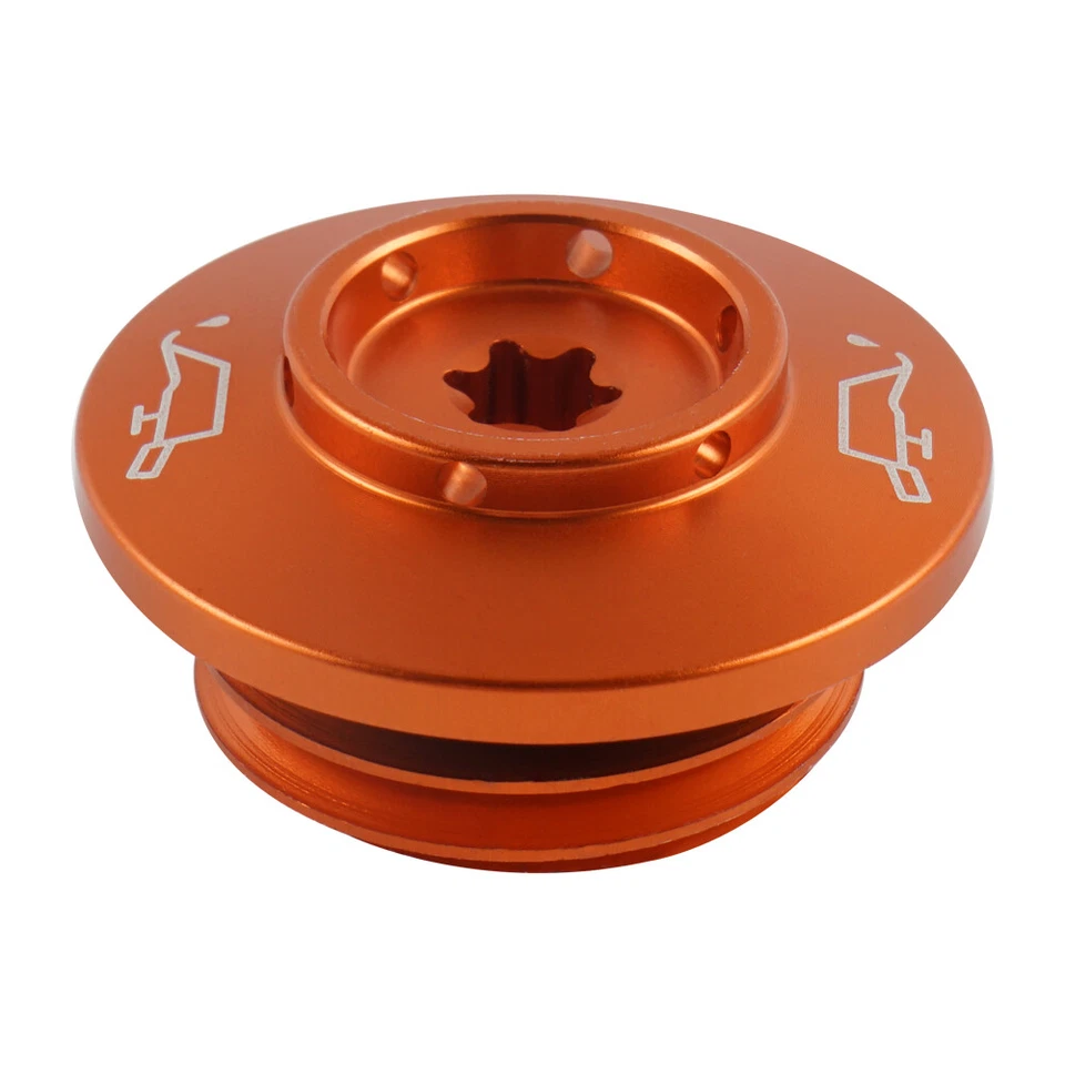 Cubierta de tapa de llenado de aceite de motor CNC para KTM 1290 Super Adventure R/S/T 2013-22 Foto 3 de 4