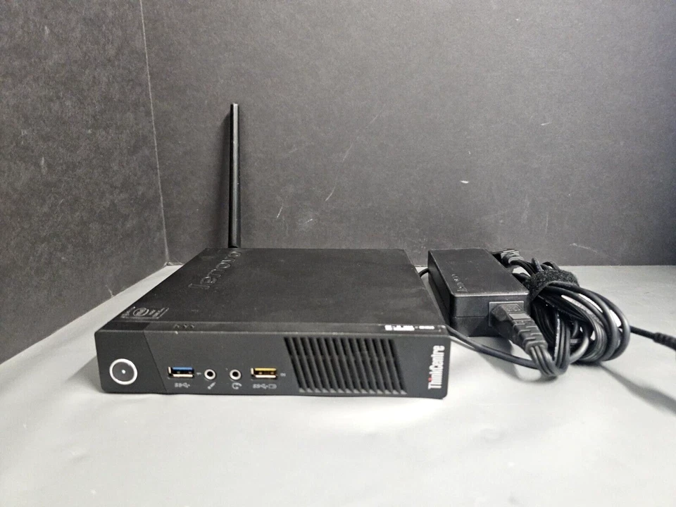 Lenovo ThinkCentre m93P Intel i5-4570T CPU 8GB RAM 128GB SSD Win 11 Mini PC WiFi - Image 2 of 4