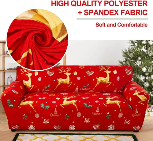 High Stretch Sofa Cover 1 2 3 4 Seater Slipcover Lounge Protector Couch Cover AU - Picture 22 of 96