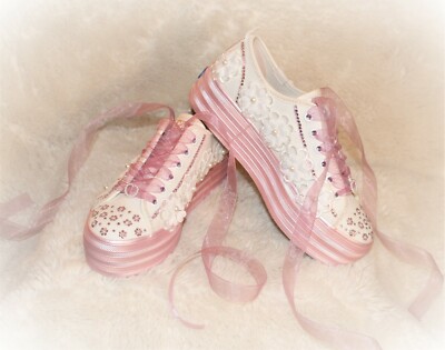 platform keds wedding