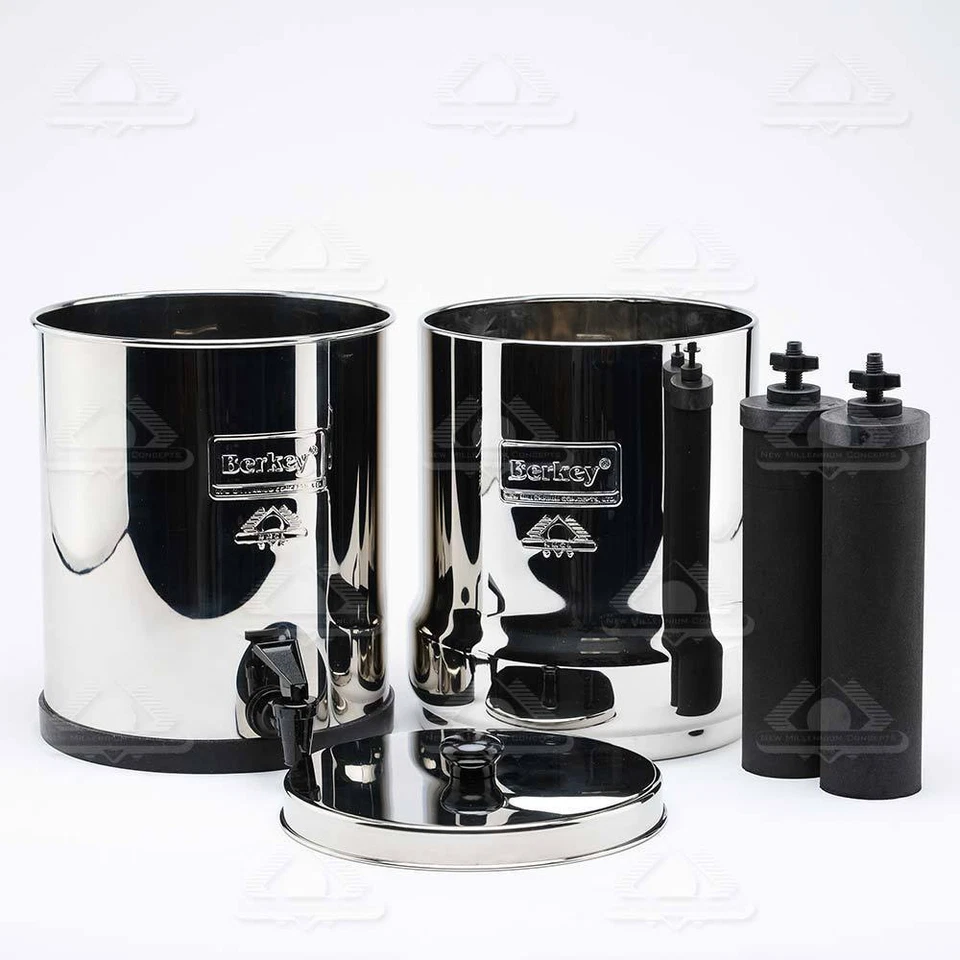 Berkey Water Filter System With 2 Black BB9-2 Filters Brand New - Image 2 of 4