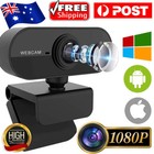 Webcam with Microphone Full HD 1080P Laptop Desktop MAC Camera USB Windows IOS