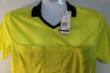 adidas REF 18 YELLOW Short Sleeve Jersey Product Code: CV6309 SZ:M NWT