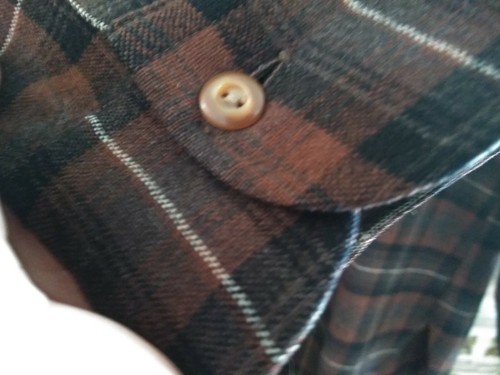 Pendleton langärmliges Button-Down-Hemd für Herren 15 1/2" Medium 100 % Schurwolle - Bild 2 von 4