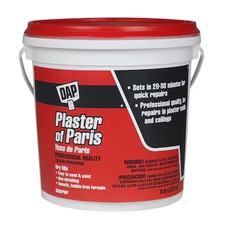 Dap 10310 Plaster Of Paris, 8 Lb, Bag, White, Plaster Of Paris