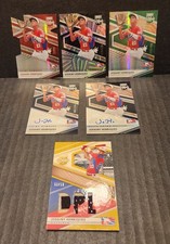 2020 Panini Elite Extra Edition DPL Jodainy Henriquez Base Auto Relic Set of 6