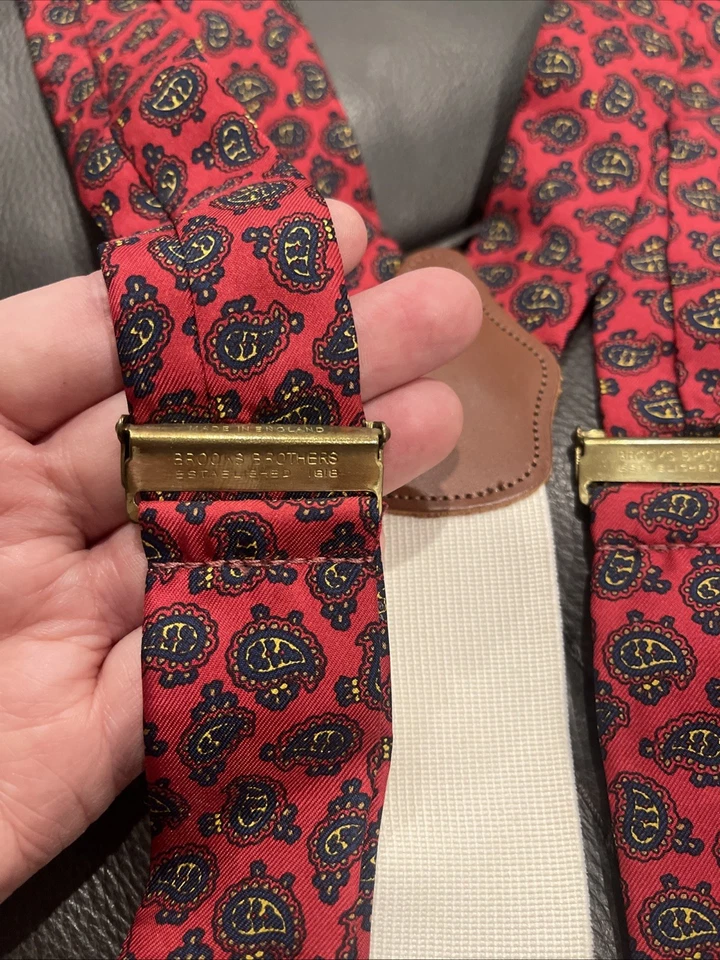 Tirantes Brooks Brothers de colección excelentes Foto 3 de 3