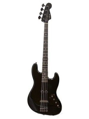 SCHECTER Electric Bass Guitar JB Type W Gig Case 1988-90s Black Used