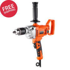 Drill Mixer, 1/2 Inch Corded Electric Drill Mixer Set, 0-850RPM 5.4A Mixing Dril