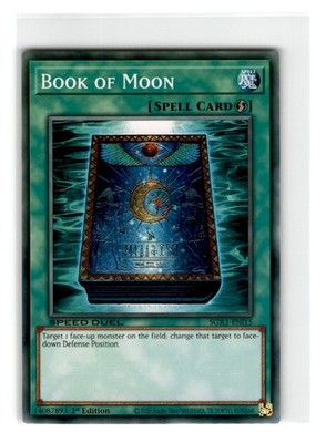Yu-Gi-Oh! Speed Duel Book of Moon 1st Edition SGX1-EN115 Lightly Played Common