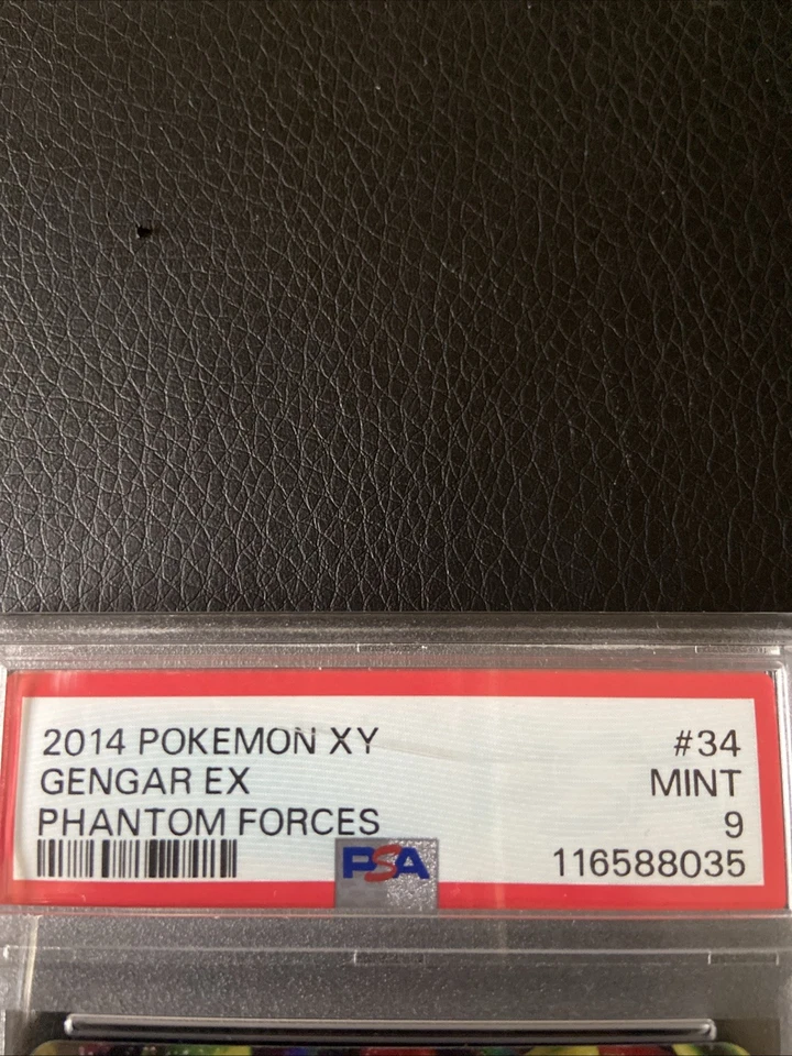 Gengar EX 34/119 XY-Phantom Forces Holo PSA 9 - Image 4 of 4