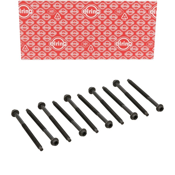 10X Elring Zylinderkopfschraube M11X1,5X158 FüR Ford Fiesta 5 Ka 1 1.3I 1385727-image