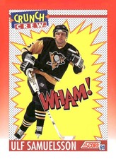 1991-92 Score Canadian English #308 Ulf Samuelsson