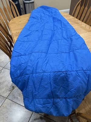 アウトドア寝具 OLD MOUNTAIN kakemono OLD SEA Vintage Camp 7 Boulder, CO 20° Blue Down Mummy LH Zip Sleeping Bag