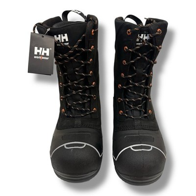 Helly Hansen DENALI PACK Black COMPOSITE TOE Insulated HHF209001 Boots- Sz:9 NEW