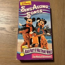 Sing Along Songs - Mickeys Beach Party at Walt Disney World (VHS,...