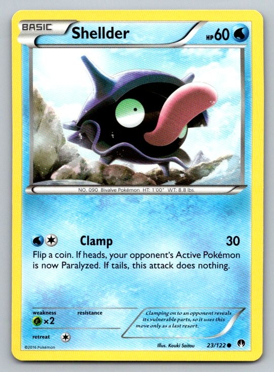 Shellder (23) XY - BREAKpoint 23/122 NM