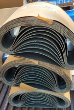 Qty 60 3"X24" 36 Grit Polyester Back Sanding Belts. Qty 60