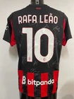 HOME JERSEY SERIES A "RAFA LEAO 10" AUTOGRAPHED TEAM AC MILAN 2025/2026