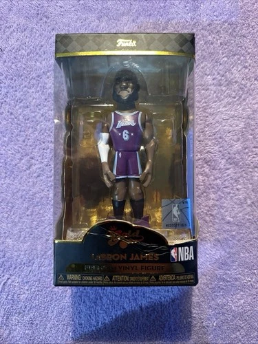 Funko Gold Premium Vinyl Figure LeBron James Lakers #6 NBA Collectible