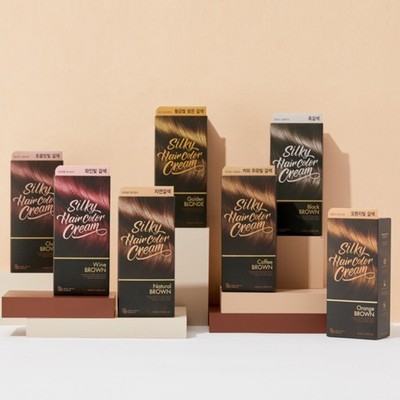 THE FACE SHOP Stylist Silky Hair Color Cream 7-Color Self Hair Dye K-Beauty NEU