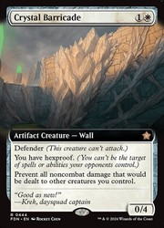 Crystal Barricade (Extended Art) - 444 Foundations