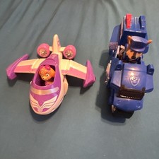 Nickelodeon PAW Patrol Skye and Chase with vehicles