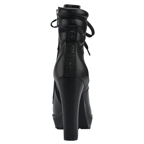 Guess Womens Tanisa Black Combat & Lace-Up Boots 8.5 Medium (B,M) BHFO 4776 - Picture 3 of 3
