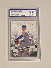 Shohei Ohtani 2023 Leaf Prized Legend, CCG GRADED 10, GEM MINT Dodgers (2)