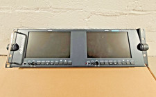 Data video TLM-702 HD 7" x 2 monitor LCD TFT, attacco rack 19 pollici