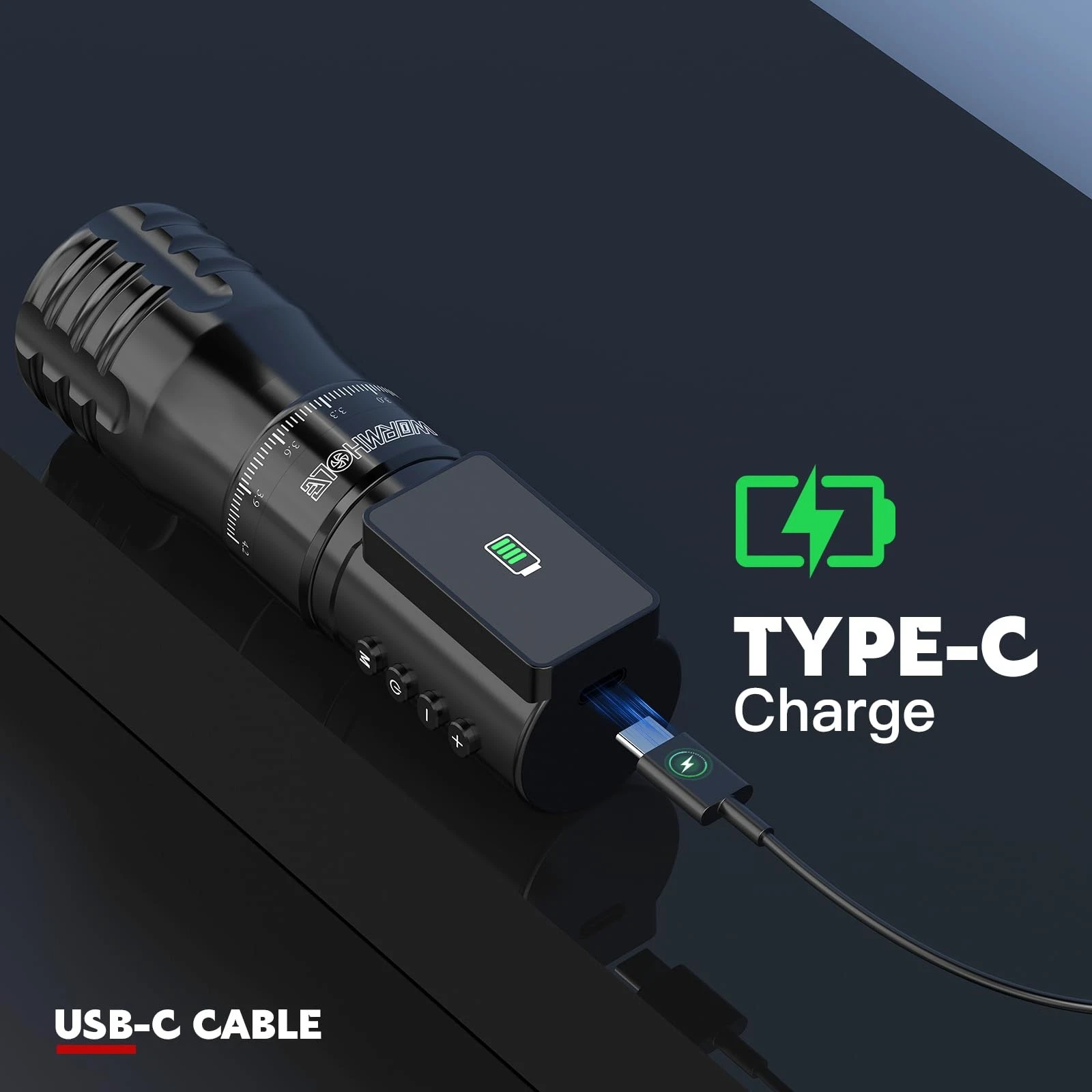 Wormhole 2PCS 2300mAh Batteries and 7 Adjustable pen+power supply, Black4 - product detail image 8