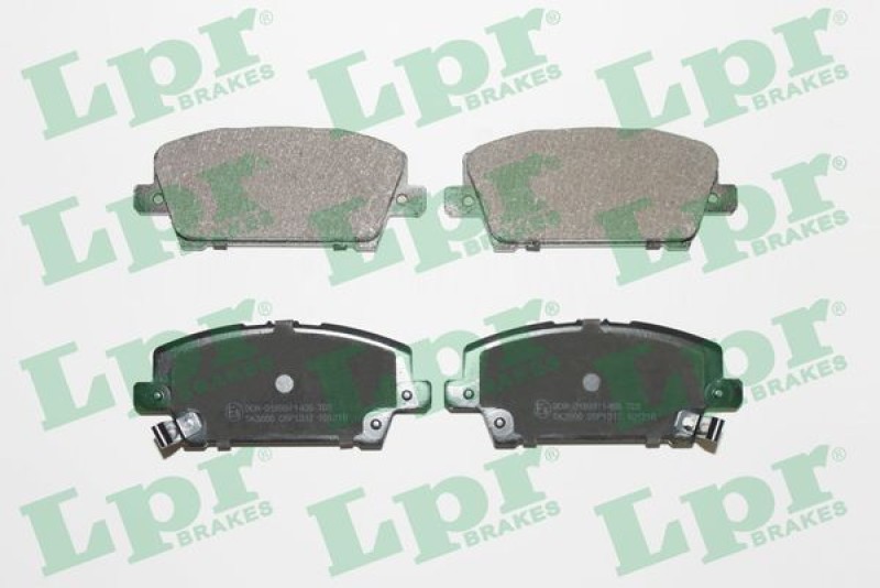 4 Plaquettes de frein avant anti-vibration pour supprimer sifflement 45022SMGE00