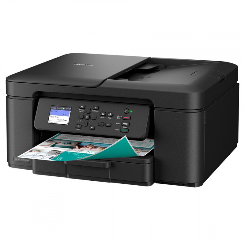 Imprimante Wi-Fi Brother DCP-J1360DW compacte pour le télétravail efficace