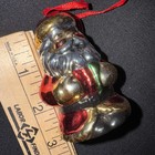 Lot of 7 Vintage Style-Eyes by Baum Bros. Metallic Glaze Christmas Ornaments — photo 9