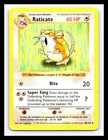 💥 RATICATE # 40/102 | Base Set |  SHADOWLESS | Vintage Pokemon 1999 TCG |